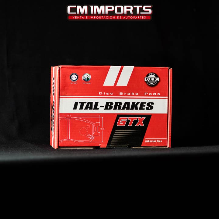 Pastillas traseras Glanza - GTX